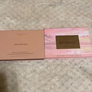 Wander beauty blush and highlight palette